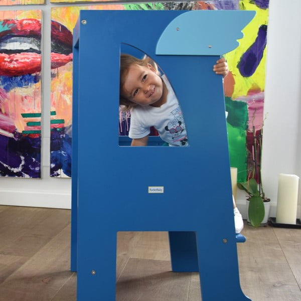 Tyrkysové prídavné krídelká k učiacej veži Montessori - Rocket Baby-image-3