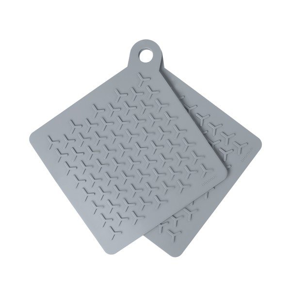 Súprava 2 sivých silikonových chňapiek Blomus Nomad-image-2