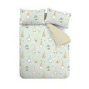 Svetlozelené obliečky na jednolôžko 135x200 cm Spring Gonks – Catherine Lansfield