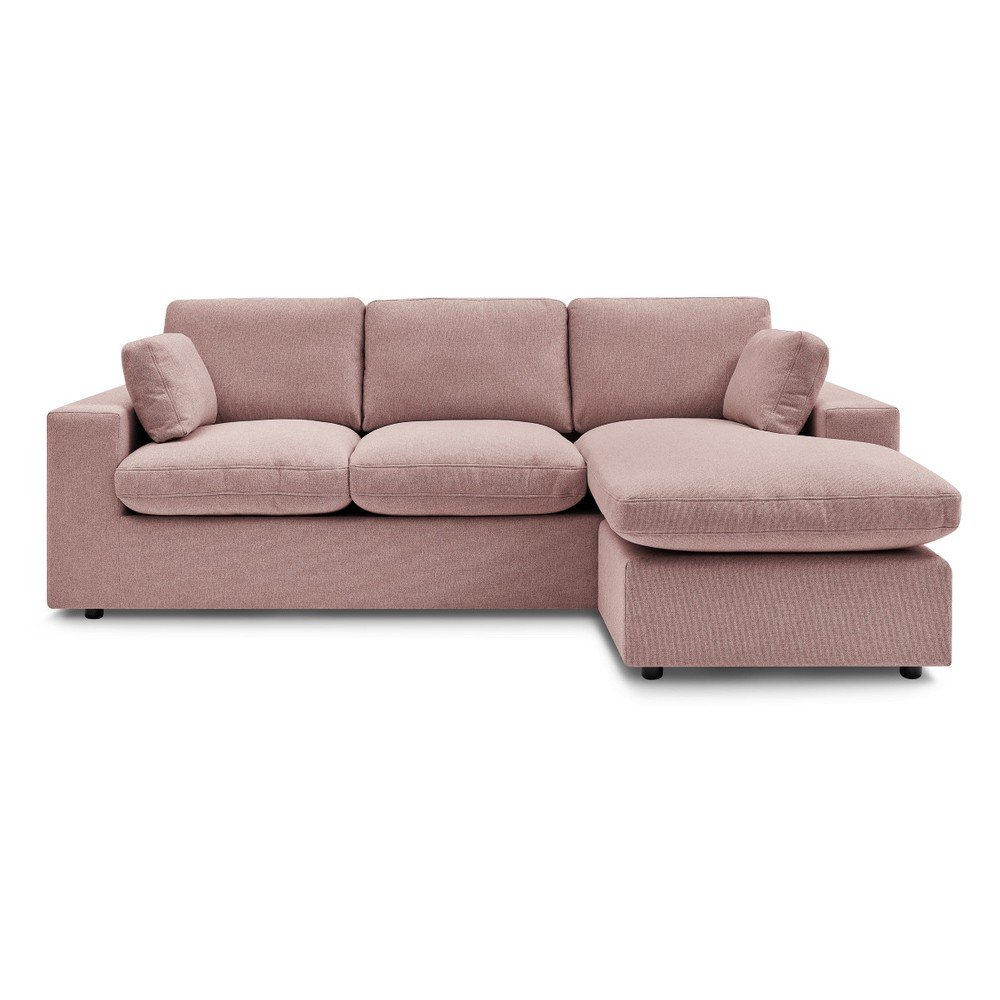 Ružová rohová pohovka Belair – Bobochic Paris