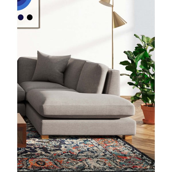 Svetlosivá rohová pohovka (pravý roh) Pomo – Ame Yens-image-4