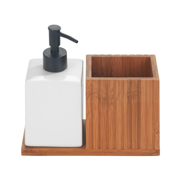 Bambusový stojan na umývacie prostriedky v prírodnej farbe Mera – Wenko-image-3