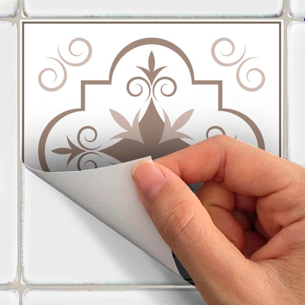 Sada 15 dekoratívnych samolepiek na stenu Ambiance Ezeiza, 10 × 10 cm-image-4