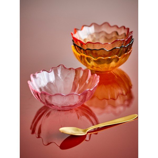 Sklenené misky v súprave 4 ks na zmrzlinu 120 ml Kana – Bloomingville-image-1