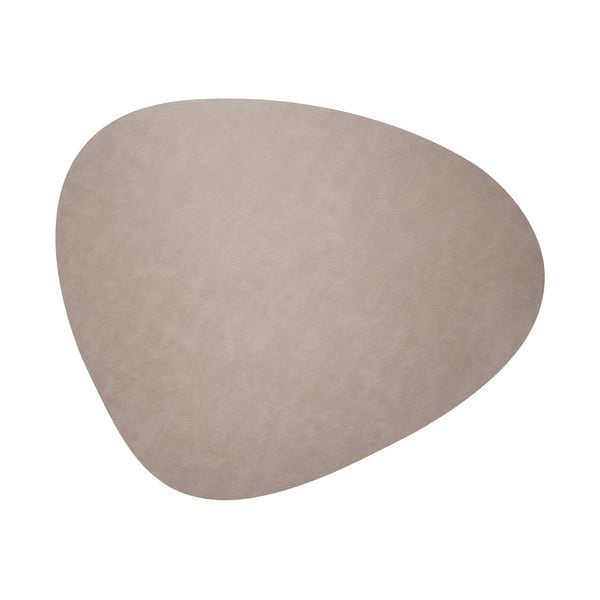 Sivobéžová koža 115x135 cm Curve XXXL Bull – LIND DNA