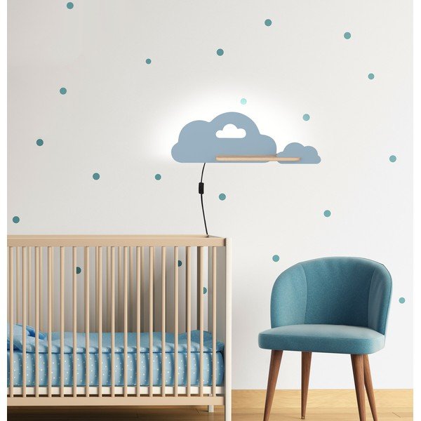 Modré detské svietidlo Cloud - Candellux Lighting-image-1