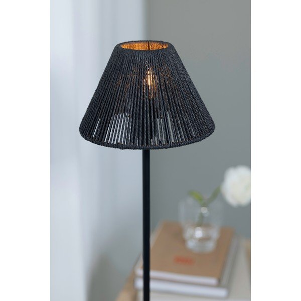 Čierna stojacia lampa Corda - Markslöjd-image-2