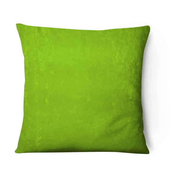 Zelená zamatová obliečka na vankúš Series, 43 x 43 cm