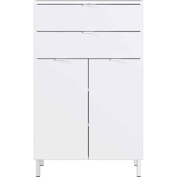 Biela skrinka Germania Mauresaa, výška 97 cm-image-1