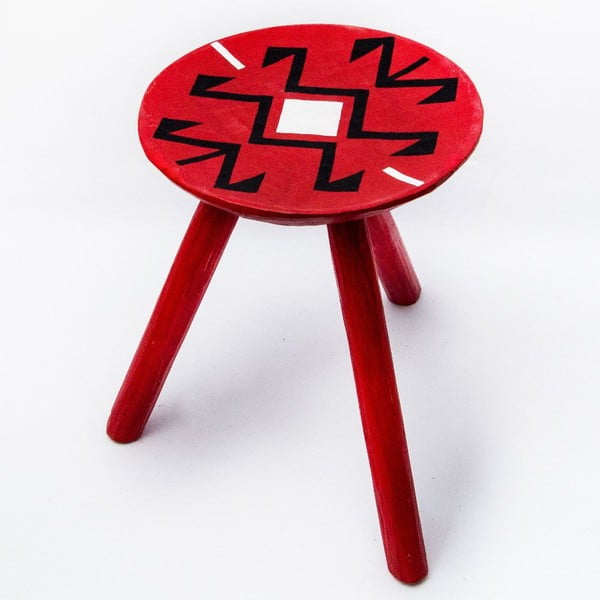 Ručne maľovaná stolička Voila, 38 cm