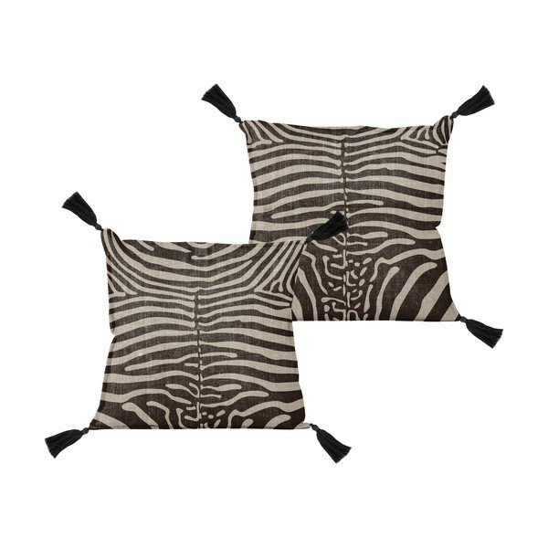 Dekoratívny vankúš Really Nice Things Borlas Zebra, 45 × 45 cm-image-2