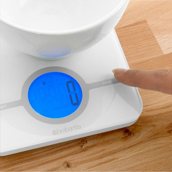 Biela kuchynská váha Brabantia Timer-image-1