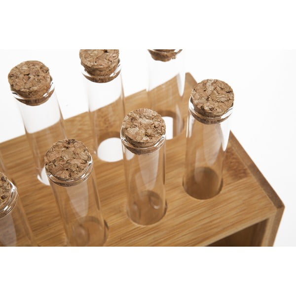 Súprava koreničiek 12 ks so stojanom Vanilla – Bambum-image-3