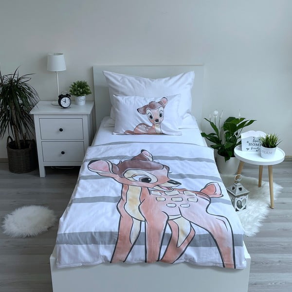 Bavlnené detské obliečky do postieľky 100x135 cm Bambi – Jerry Fabrics-image-1