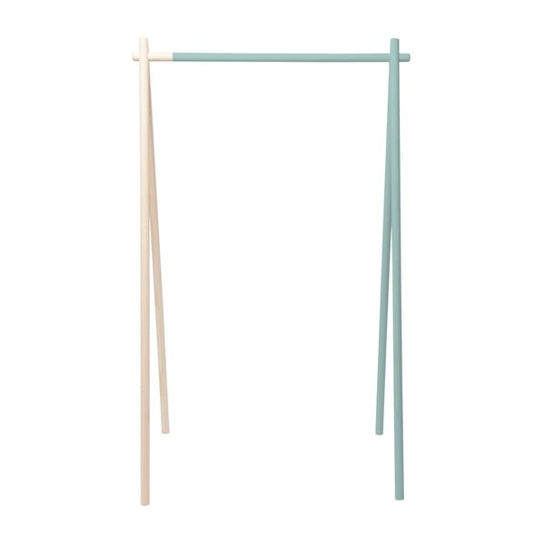 Stojan na oblečenie so svetlozeleným detailom Really Nice Things Minimal-image-1