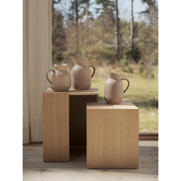 Broskyňová plastová termokanvica 1 l Amphora – Stelton-image-1