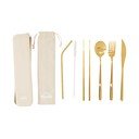 Antikoro príbor v zlatej farbe 6 ks Mimo – Premier Housewares