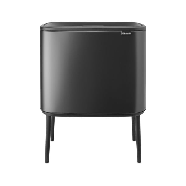 Tmavosivý dotykový oceľový odpadkový kôš 36 l Bo Touch Bin – Brabantia-image-3