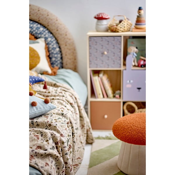 Detská knižnica z masívu paulownie v prírodnej farbe 55x89,5 cm Calle – Bloomingville Mini-image-4