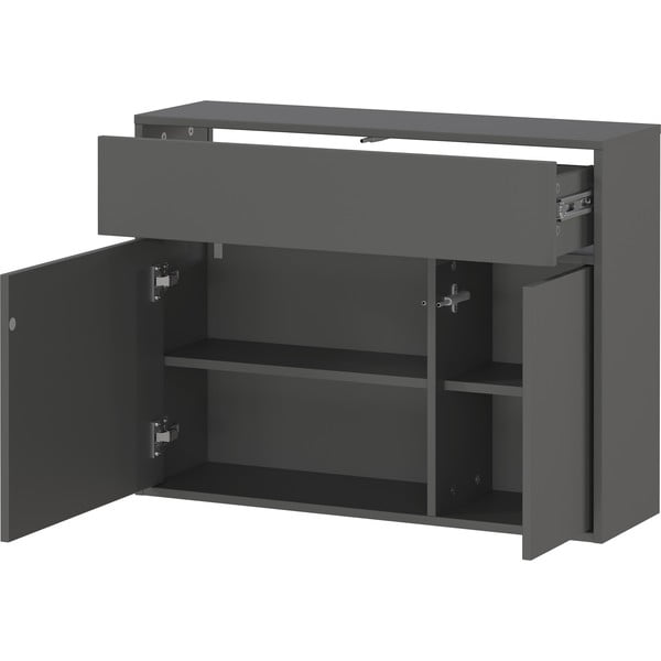 Antracitová skrinka 83x63x25 cm Ameca 2.0 – Germania-image-3