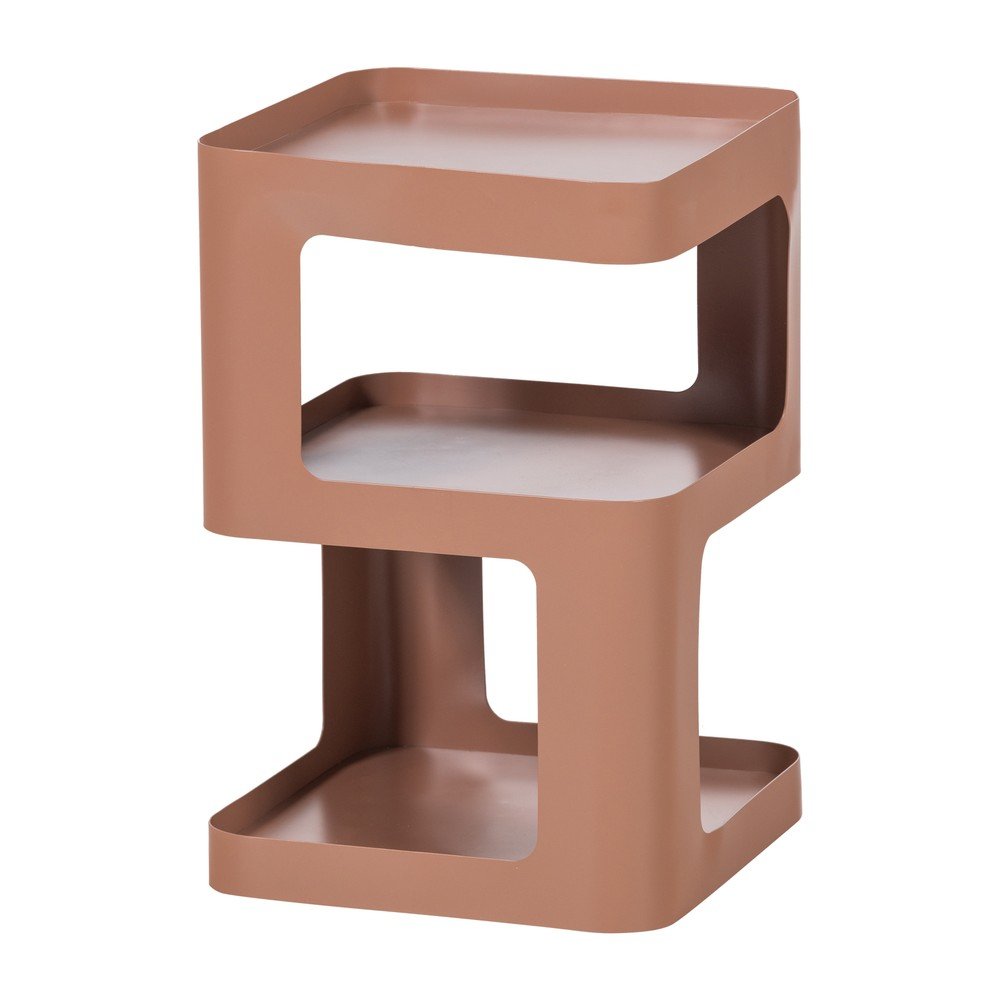 Kovový odkladací stolík 35x35 cm Riv – WOOOD