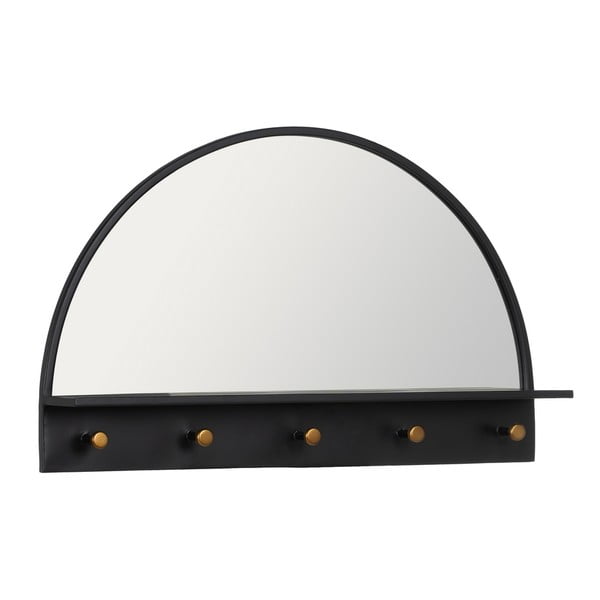 Nástenné zrkadlo s vešiakom 69x43 cm – Ixia-image-2