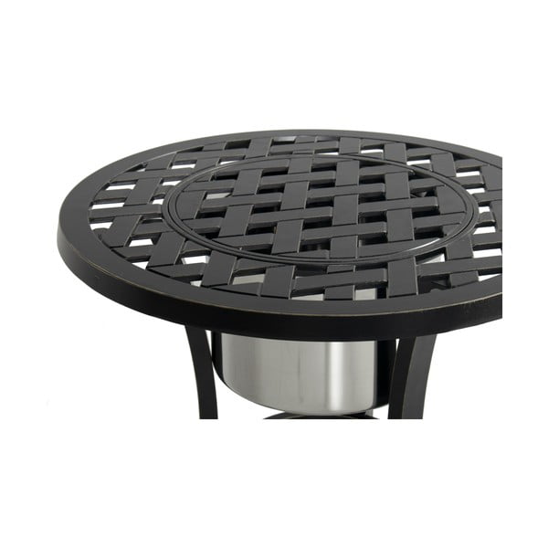 Hliníkový okrúhly záhradný odkladací stolík ø 54,5 cm Rosario – Hartman-image-2