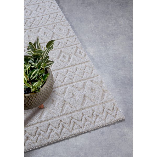 Krémovobiely behúň 80x240 cm Itinerance Cream White – Elle Decoration-image-2