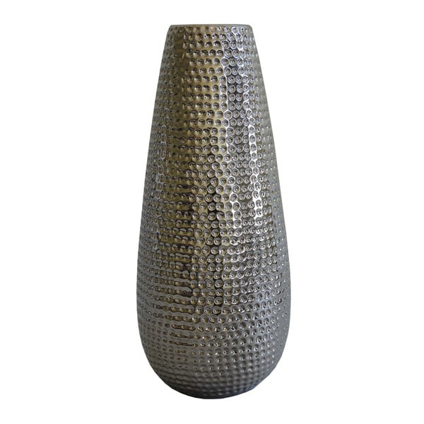 Strieborná váza Shine Dots, 32 cm