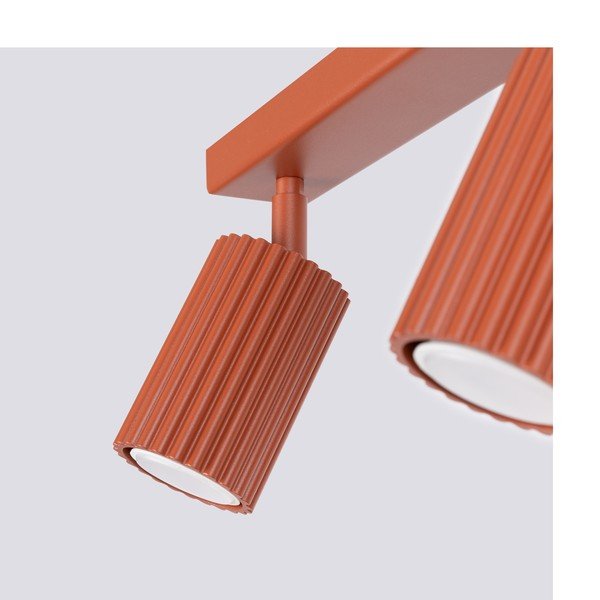 Bodové svietidlo v tehlovej farbe 6,5x45 cm Gleam – Sollux-image-1