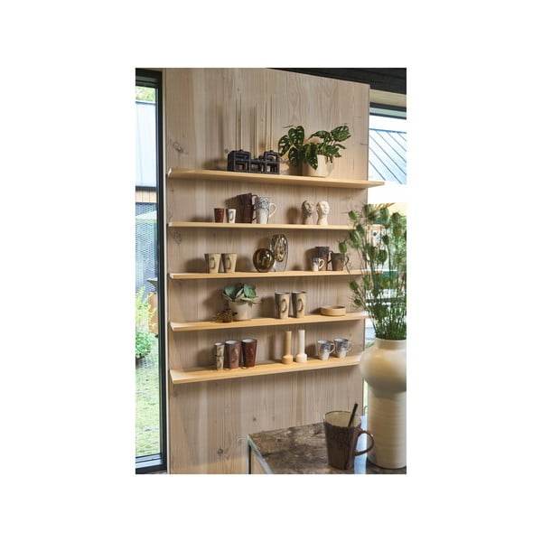 Červené hrnčeky na espresso z kameniny v súprave 4 ks 100 ml Hela – Villa Collection-image-3