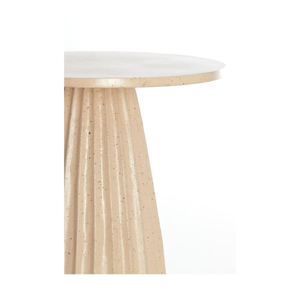 Kovový okrúhly odkladací stolík ø 40 cm Veglia – Light & Living-image-1