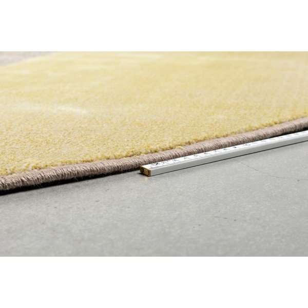 Žlto-sivý koberec Zuiver Hilton, ø 240 cm-image-2