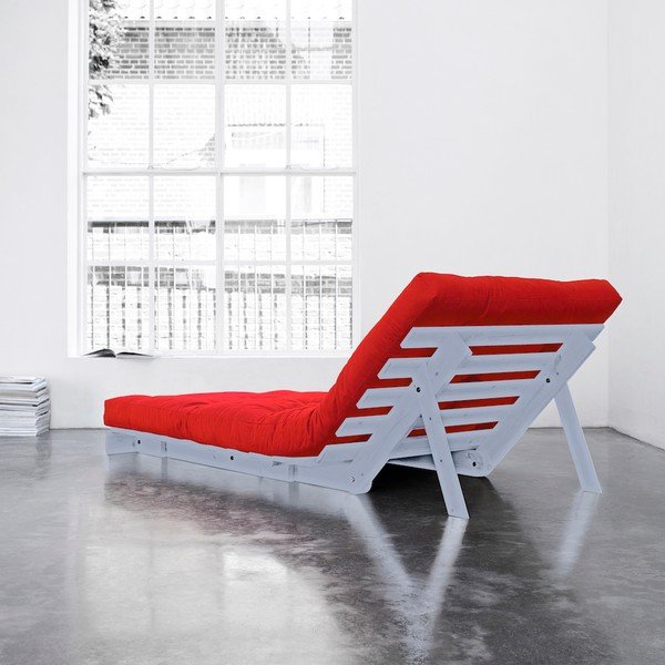 Variabilné kreslo Karup Roots Cool Gray/Red-image-2