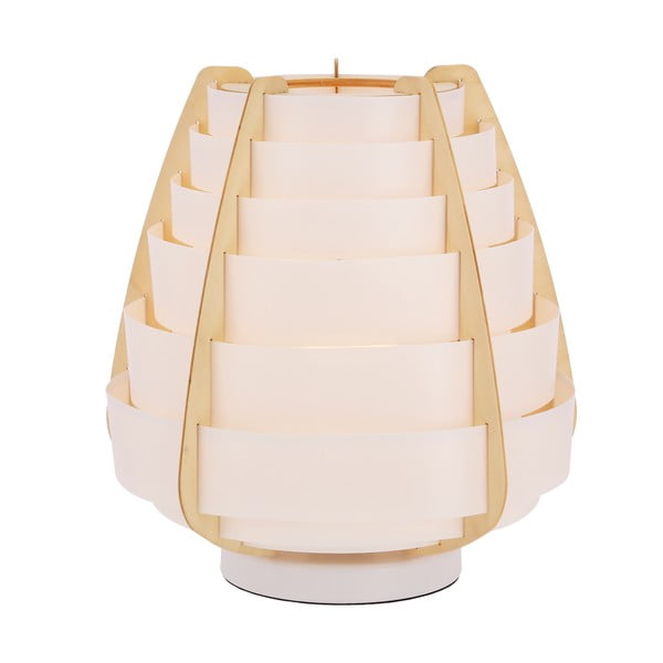 Biela stolová lampa (výška 27 cm) Nagoja – Candellux Lighting-image-4