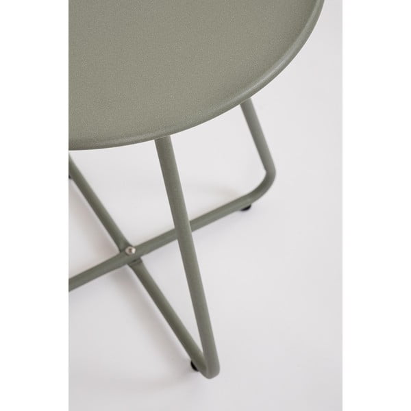 Oceľový okrúhly záhradný stolík ø 45 cm Jable   – Bizzotto-image-2