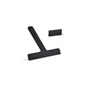 Čierna stierka s držiakom 22 cm Ume – Zone