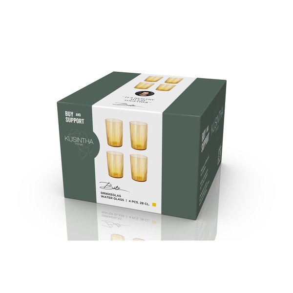Poháre v súprave 4 ks 280 ml Kusintha – Bitz-image-3