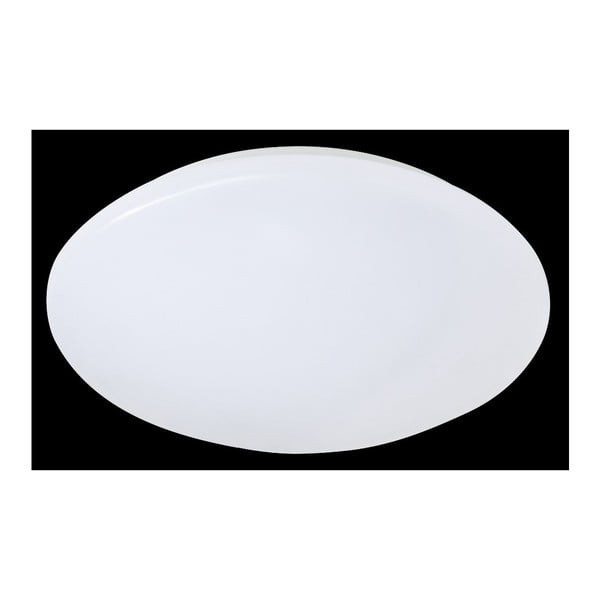 Biele stropné LED svietidlo Reality Putz II, priemer 27 cm-image-1