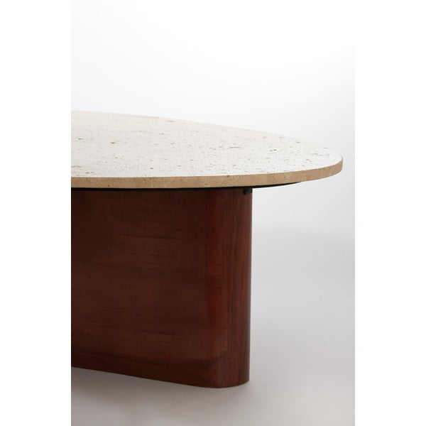 Hnedý konferenčný stolík 72x90 cm Mahelona – Light & Living-image-4