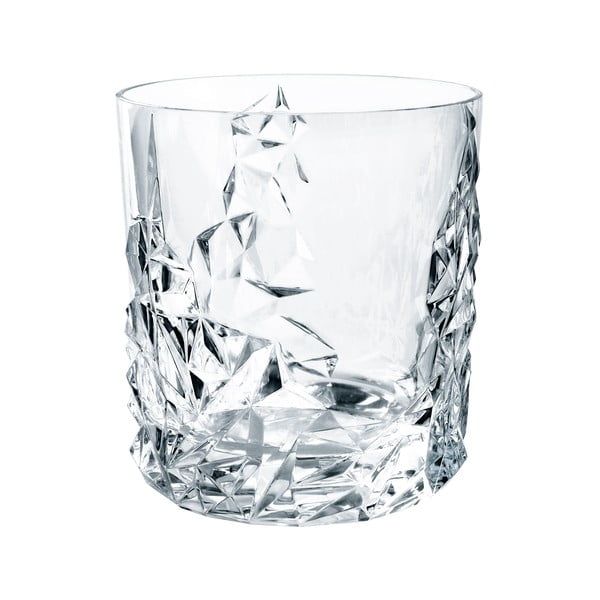 Súprava 4 pohárov na whisky z krištáľového skla Nachtmann Sculpture Whisky Tumbler, 365 ml