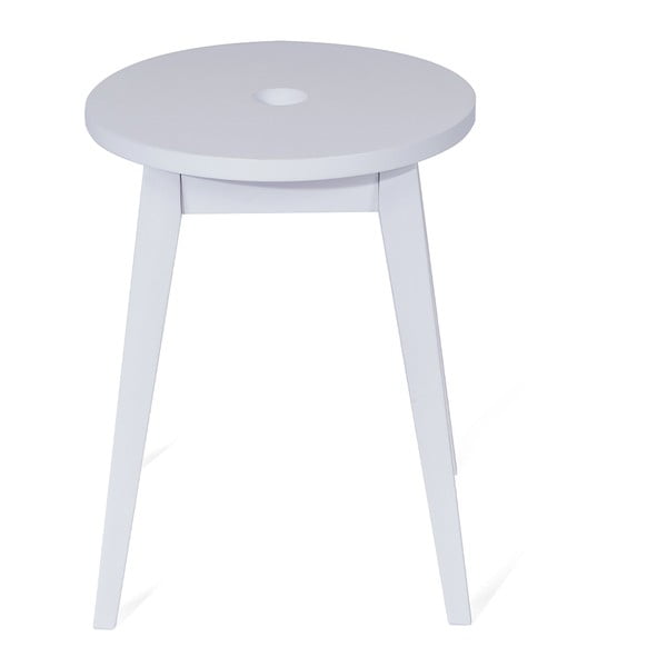 Biela stolička z kaučukového dreva Club - Bonami Selection-image-1
