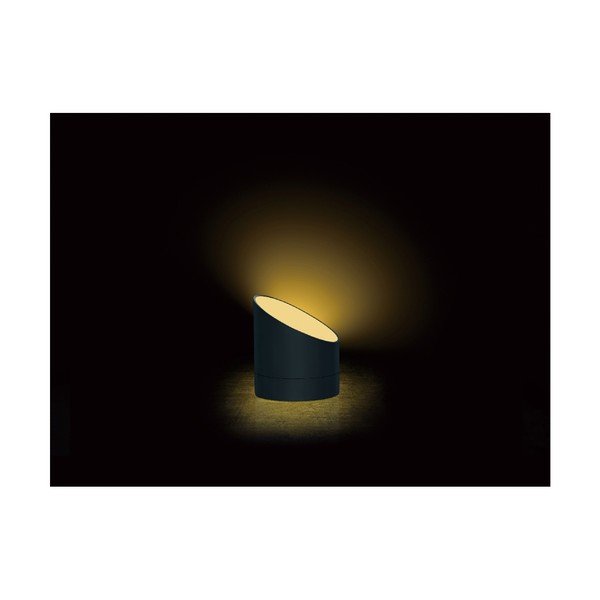 Čierny budík s LED displejom Gingko Edge-image-2
