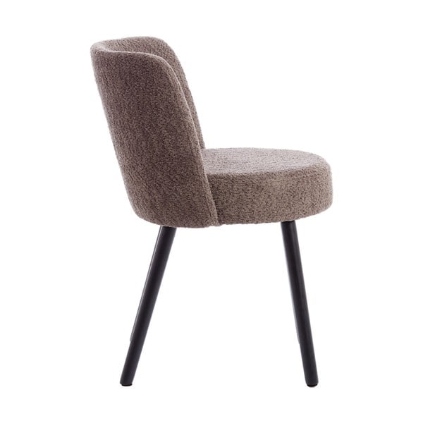 Hnedá jedálenská stolička Eckley – Light & Living-image-3
