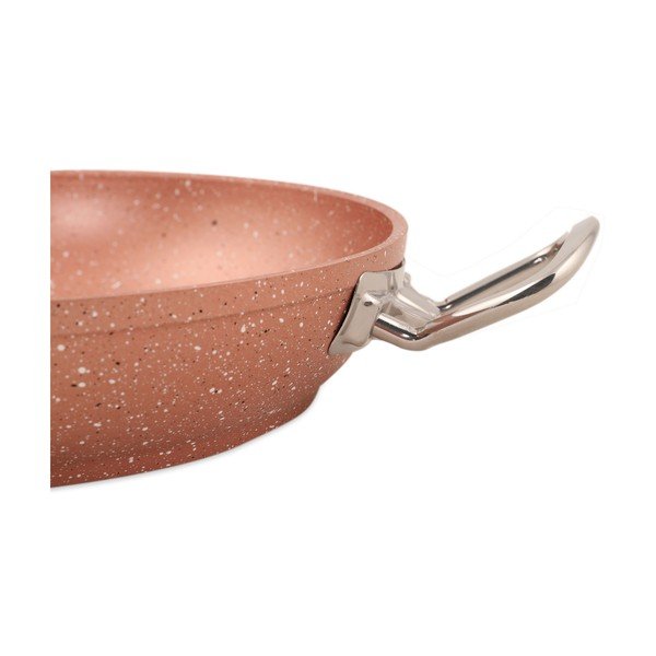 Ružová hliníková panvica Güral Porselen Classic, ø 22 cm-image-3