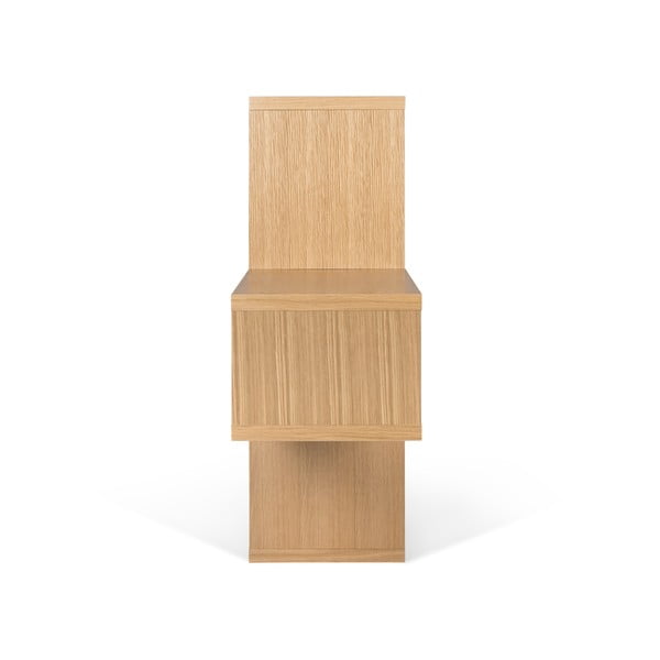 Hnedá knižnica TemaHome London, 34 × 100 cm-image-1