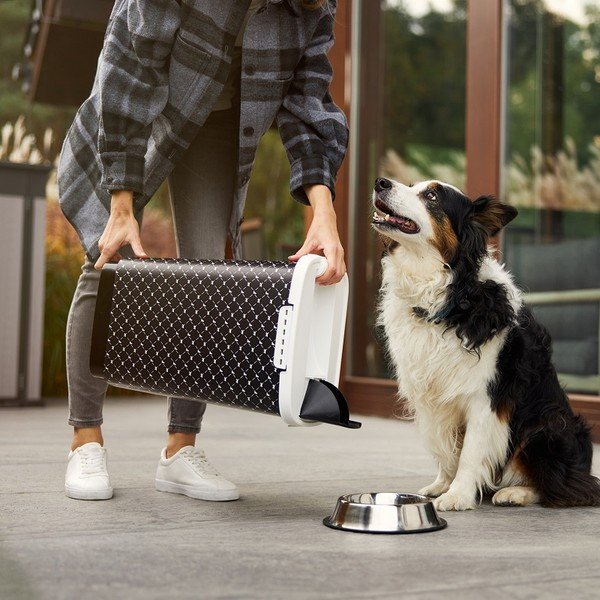 Čierny box na granule 50 l Cody - Rotho-image-2