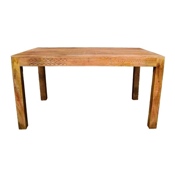 Jedálenský stôl z masívneho mangového dreva Massive Home Ella, 90 x 120 cm