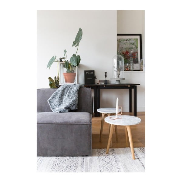 Svetlosivá rohová časť modulárnej pohovky Zuiver James-image-4