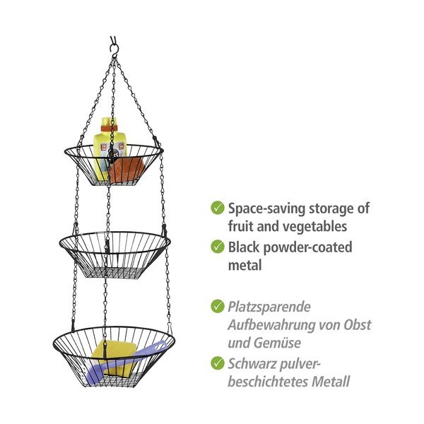 Kovový závesný kôš na ovocie Trio – Wenko-image-4